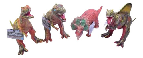 Dinosaurio De Goma Varios Modelos, 15 O 25 Cm El Duende Azul