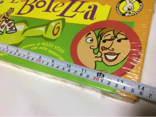 Juego De Mesa La Botella, Novedades Montecarlo (Usado)