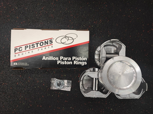 Pistones G.v/2.5 (020=0.50mm) +anillos 