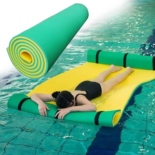 Alfombrilla De Agua Flotante, Con Diseño De Almohada