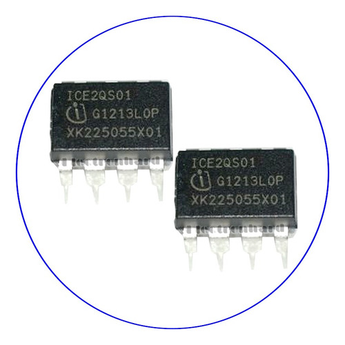 Set X 2 Ice 2qs01 Ice2qs01 Ice2q501 2q501 Dip-8 Infineon