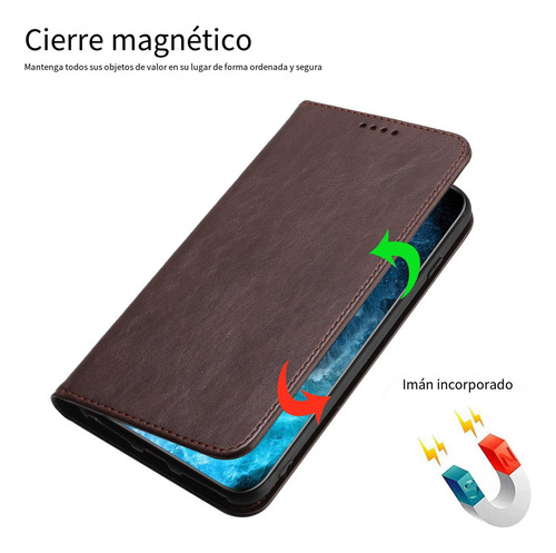 Funda Tipo Cartera Magnética Para Samsung Galaxy A11 Eu/m01s/a10s Con Bloqueo Rfid