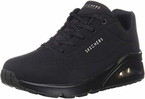 Zapatillas Skecher Street Uno Air, Negras - Mujer