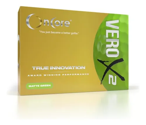 Vero X2 Golf Balls - Tour Performance Balls - Matte Green (d