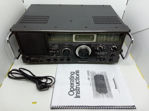 Imagem 1 de 10 de Rádio Receptor Panasonic Rf-4900 Am Fm Oc Dr49 National