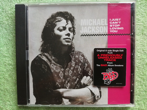 Eam Cd Single Michael Jackson Just Can't Stop Loving You '87