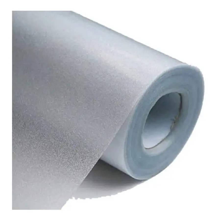 Lámina Film Vinilo Contact Esmerilado Rollo 90 Cms X 1 Mts Color Cristal