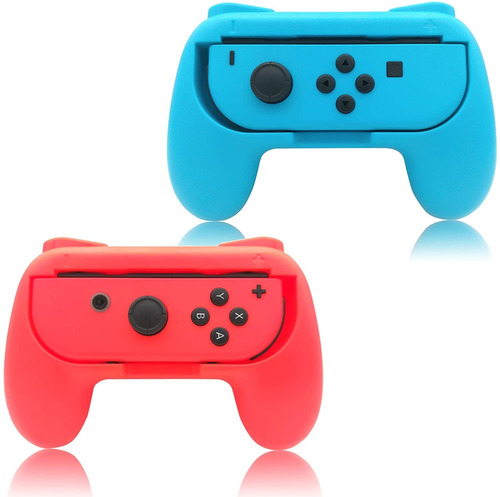 Funda Para Controles Nintendo Switch, 2 Pack/roja Y Celeste