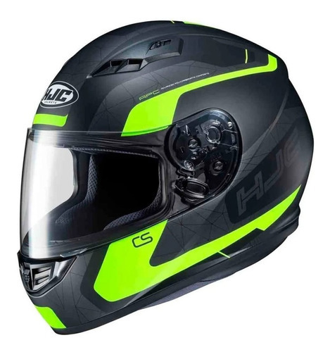 Capacete Para Moto Hjc Cs 15 Dosta Diversos Modelos @# Cor Verde Tamanho do capacete 62