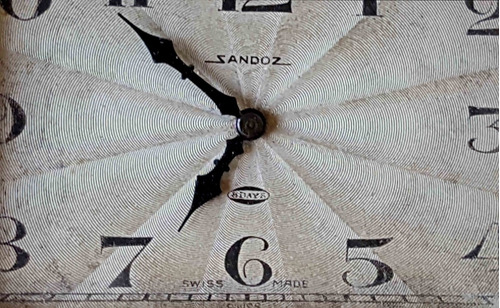 Imagen 3 de 6 de Antiguo Reloj Auto Art Deco Sandoz 8 Days 1930 Travel 27115