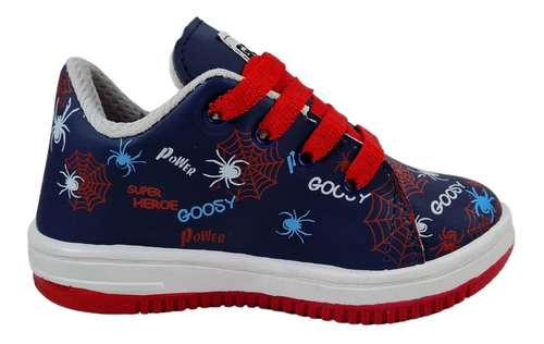 Zapatillas Para Nenes Bebes Con Cordones Goosy 18 Al 26 