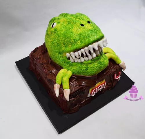 Torta Dinosaurio Dino Rex 20 Personas Comestible Tematica | MercadoLibre