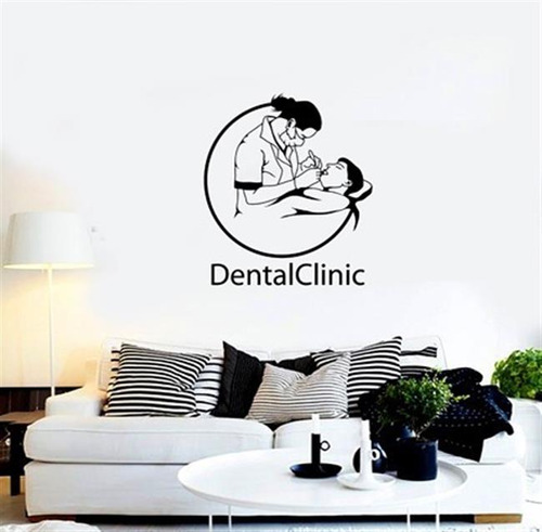 Vinil Decorativo Oficina Clínica Dental