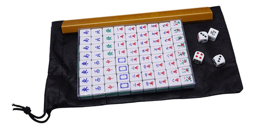 Juego De Mahjong Chino, Juego De Mesa De Viaje Mahjong De