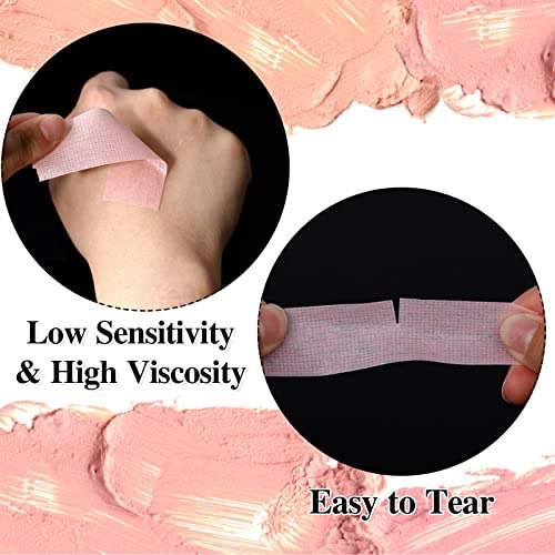 Silicone Tape, 2 Rolls Micropore Medical Tape Roll, 1''...