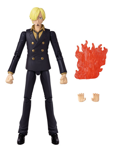 Figura one piece sanji articulados 17 cm