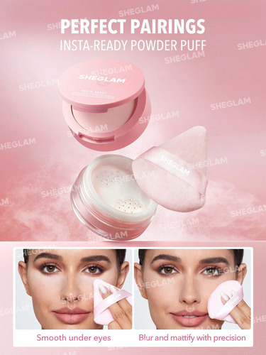 Sheglam Insta-ready Polvos Fijadores Rostro Y Ojos