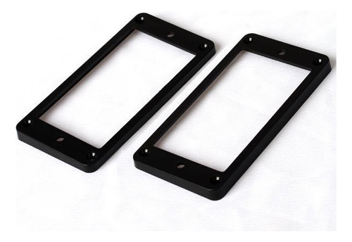 2 Anillos De Montaje Humbucker Picker Negros Para Lp Electri