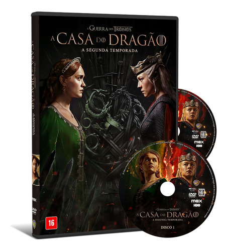 Dvd A Casa Do Dragão 2a Temporada (2024)