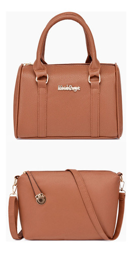 Set 3 Bolsas Tote Grandes De Piel Cocodrilo Para Dama