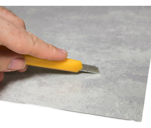 Baldosas Autoadhesivas Placa Pvc Piso Pared Flexible Colores Color Grit Brillante Pva-6