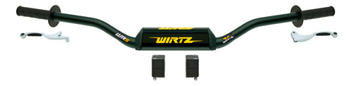 Guidão Xre 190 300 Nxr Bros 160 Wirtz Wr5 Fatbar Adaptador 