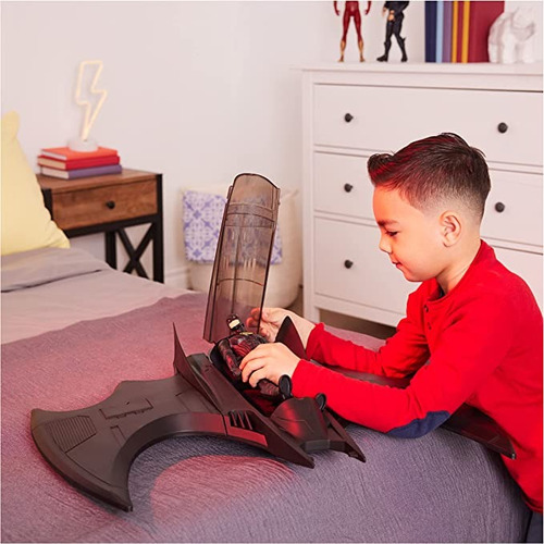 Dc Comics,the Flash Batwing 70cms Y Figura Batman 10 Cms New