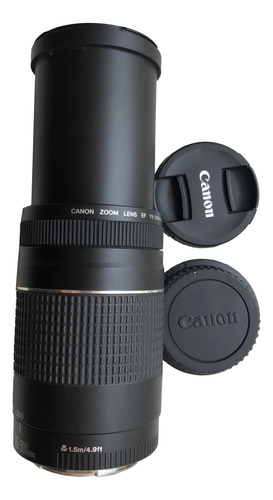 Lente Canon Ef75-300 F4-5.6 Iii Compatible Con Todas Las Cámaras Eos