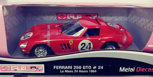 Ferrari 250 Gto #24 - Le Mans 24hs 1964. Guiloy 1/18 