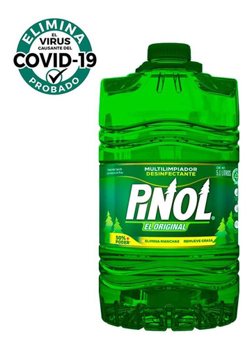 Limpiador Multiusos Líquido Pinol El Original 5.1l