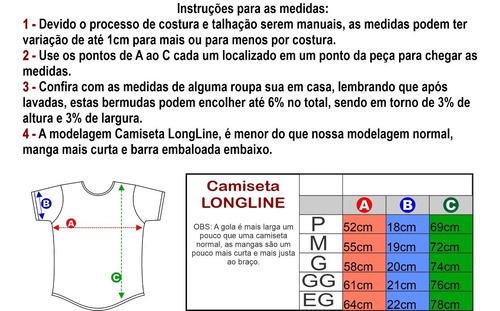 Imagem 5 de 6 de Kit 4 Camiseta Longline Oversized Academia Musculação Treino