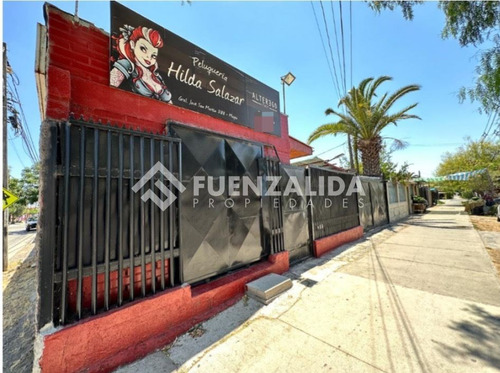 Local Comercial En Venta Con Casa 4 Dorm. 2 Baños En Maipú