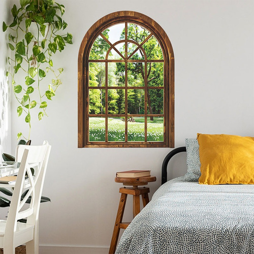 Adhesivo Mural De Pared De Pvc Con Plantas Verdes Para Venta