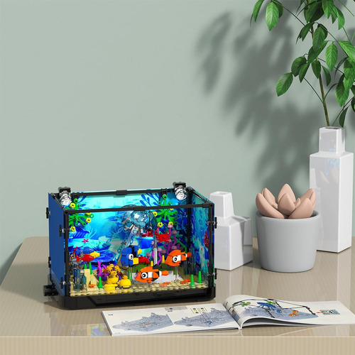 Juegos De Construcción De Tanques Nubee, Acuario Con Kits De