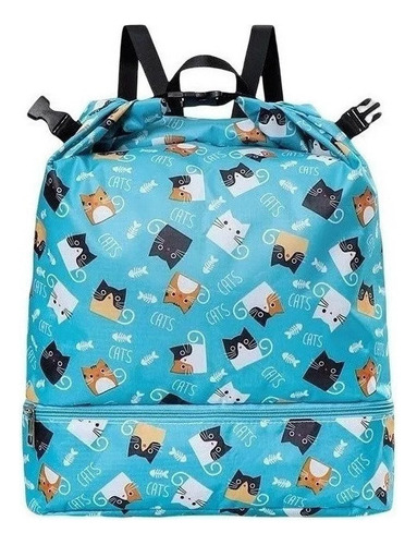Nuevo Mochila De Natación Infantil Con Separación En Seco Y