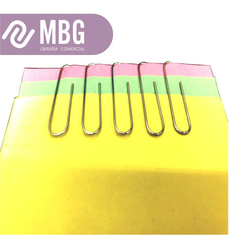 Imagen 4 de 6 de Clips Metal Ezco N4 33mm X100u