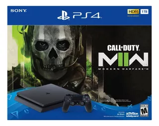 Sony Playstation 4 Slim 1tb Bundle Call Of Duty Mw2