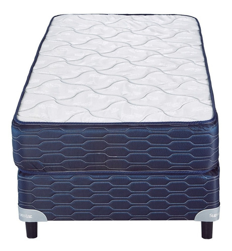 Sommier Suavestar Deluxe 1 Plaza De 190cmx80cm Clásica