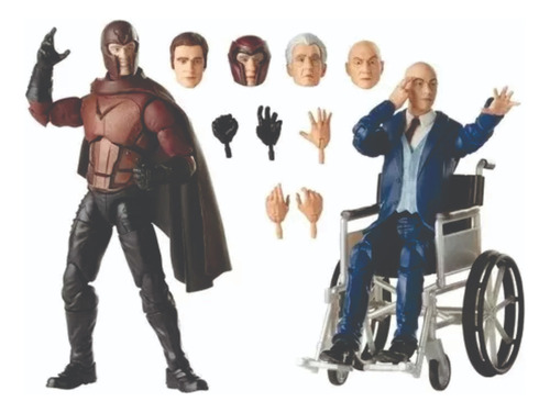 Marvel Legens X Men Magneto Y Profesor X Hasbro (Reacondicionado)