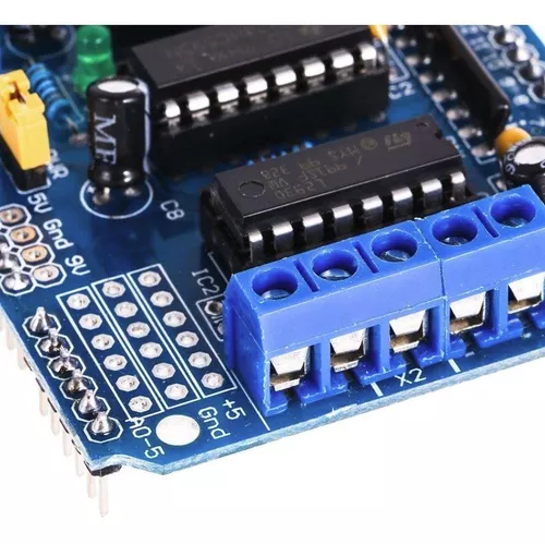 Motor Shield Driver L293d Puente H Pap Dc Servo Arduino L293 En Venta