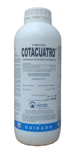 Fungicida Cotacuatro X 1 Litro
