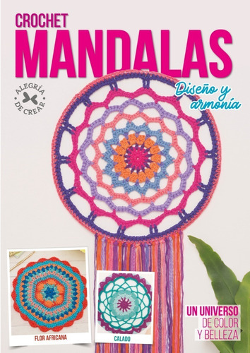 Revista Tejido Crochet Mandalas Atrapasueños Antiestrés 