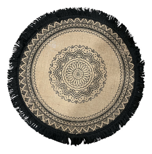 Set 4 Individuales Mantel De Mesa Individual Bohemio Mandala
