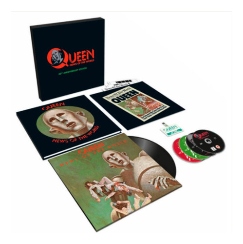 Queen News Of The World 40th Anniversary Super Dlx Universal
