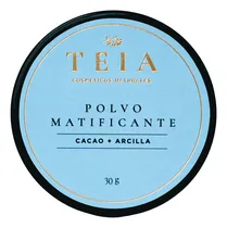 Comprar Base de maquillaje en polvo suelto Teia Cosméticos Polvo Matificante PM07 TEIA cosméticos, Polvo matificante natural tono translúcido - 30g