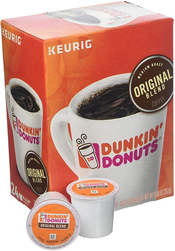 Dunkin' Donuts 0845 Original Mezcla De Café K-cup Vainas Tos