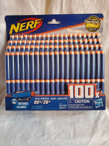 Dardos Para Lanzadores Nerf Elite Paquete De 100 Piezas