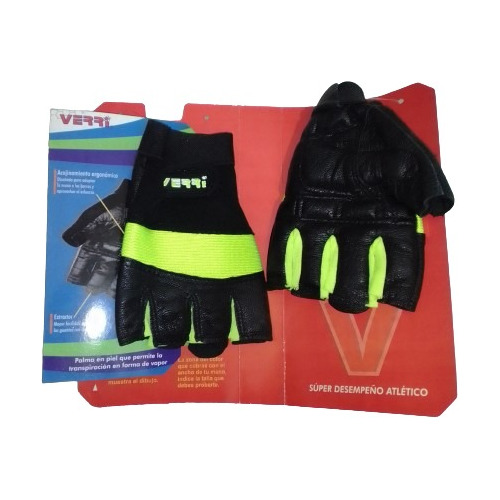 Guantes Para Pesas / Pesista Marca Verri Talla G