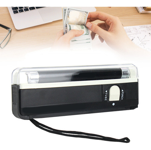 Probador De Billetes Uv Money Checker Light, Portátil, Falsi