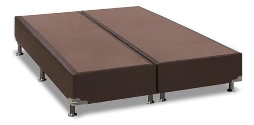 Cama Box Base Queen Universal Courano Brown (158x198x30) - O